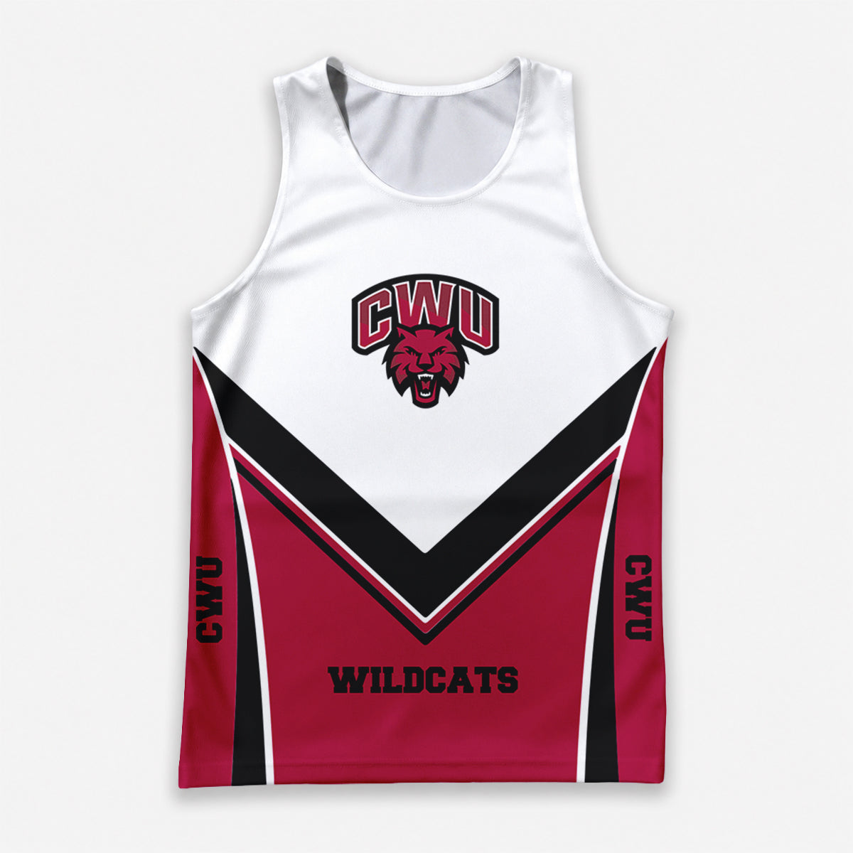 CWU  Wildcats Tech Running Tank Top