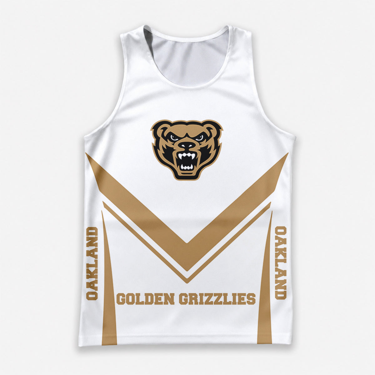 Oakland  Golden Grizzlies Tech Running Tank Top