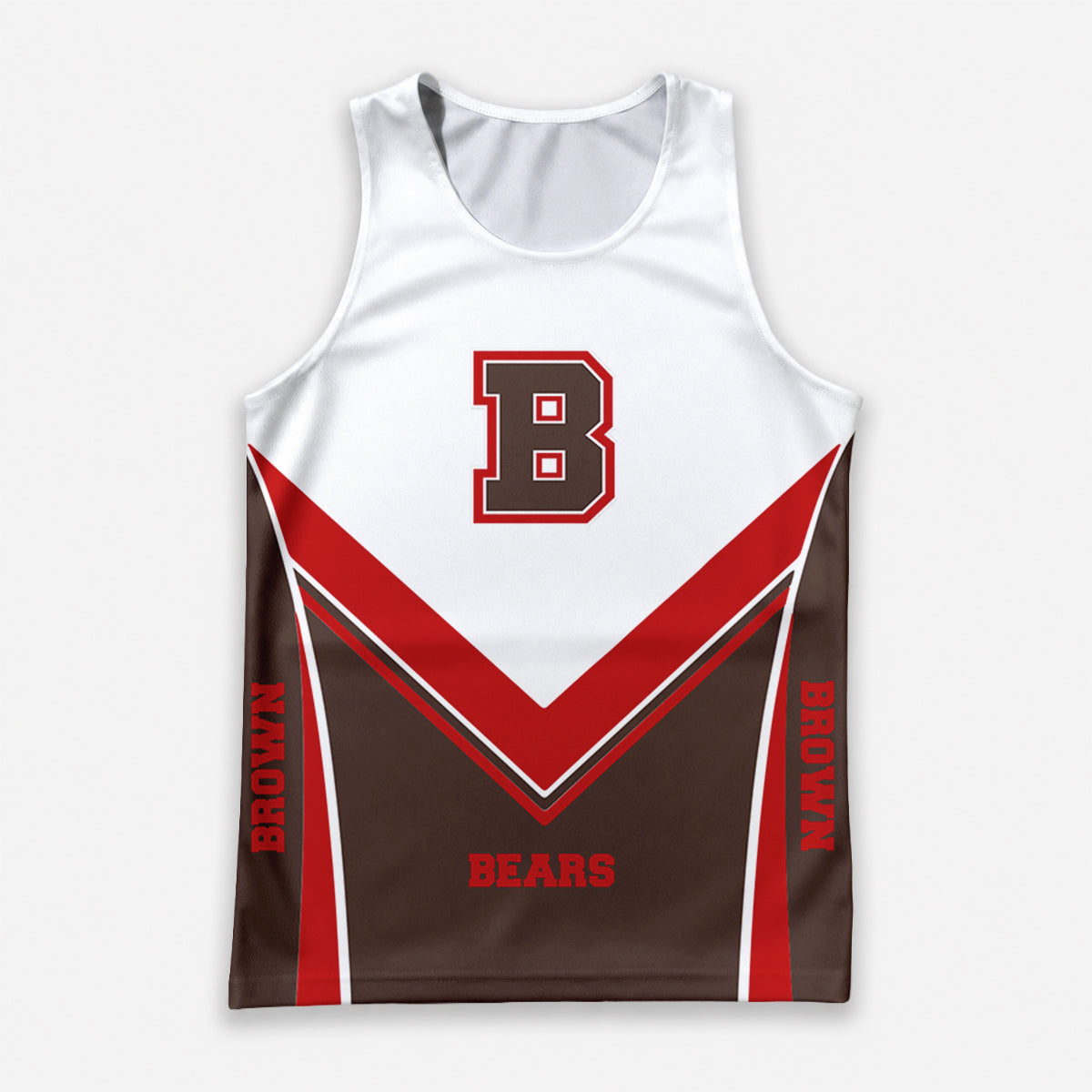 Brown  Bears Tech Running Tank Top