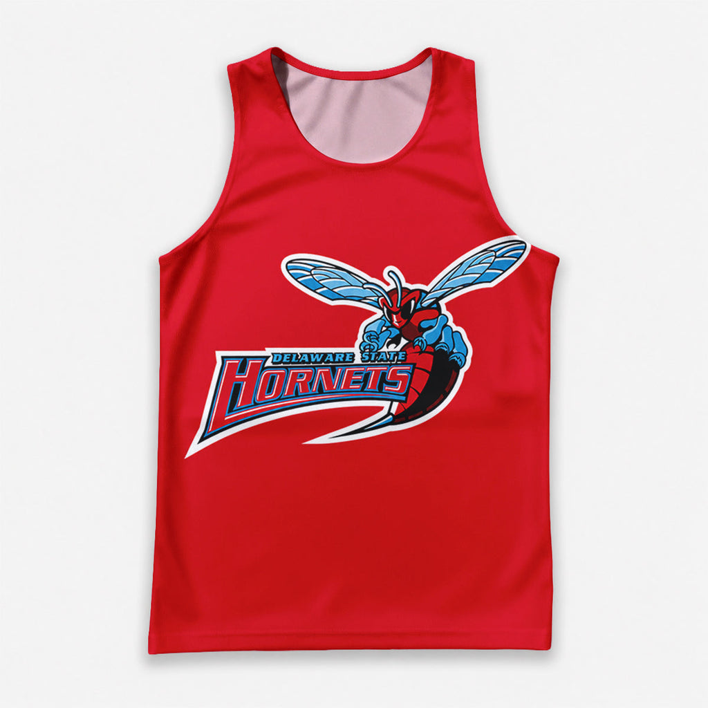 HBCU Running Tank Top Delaware State Hornets Running Singlet for Men and Women