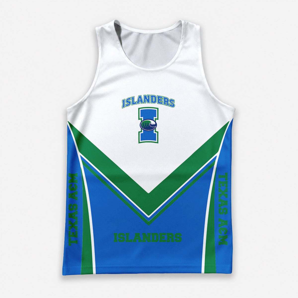 Texas A&M  Islanders Tech Running Tank Top