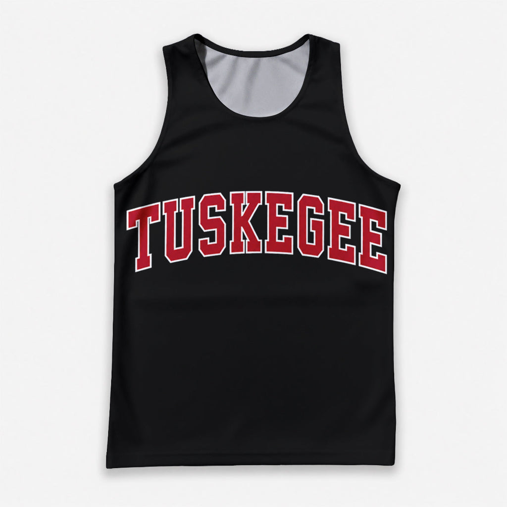 HBCU Running Tank Top Tuskegee University Running Singlet for Men and Women