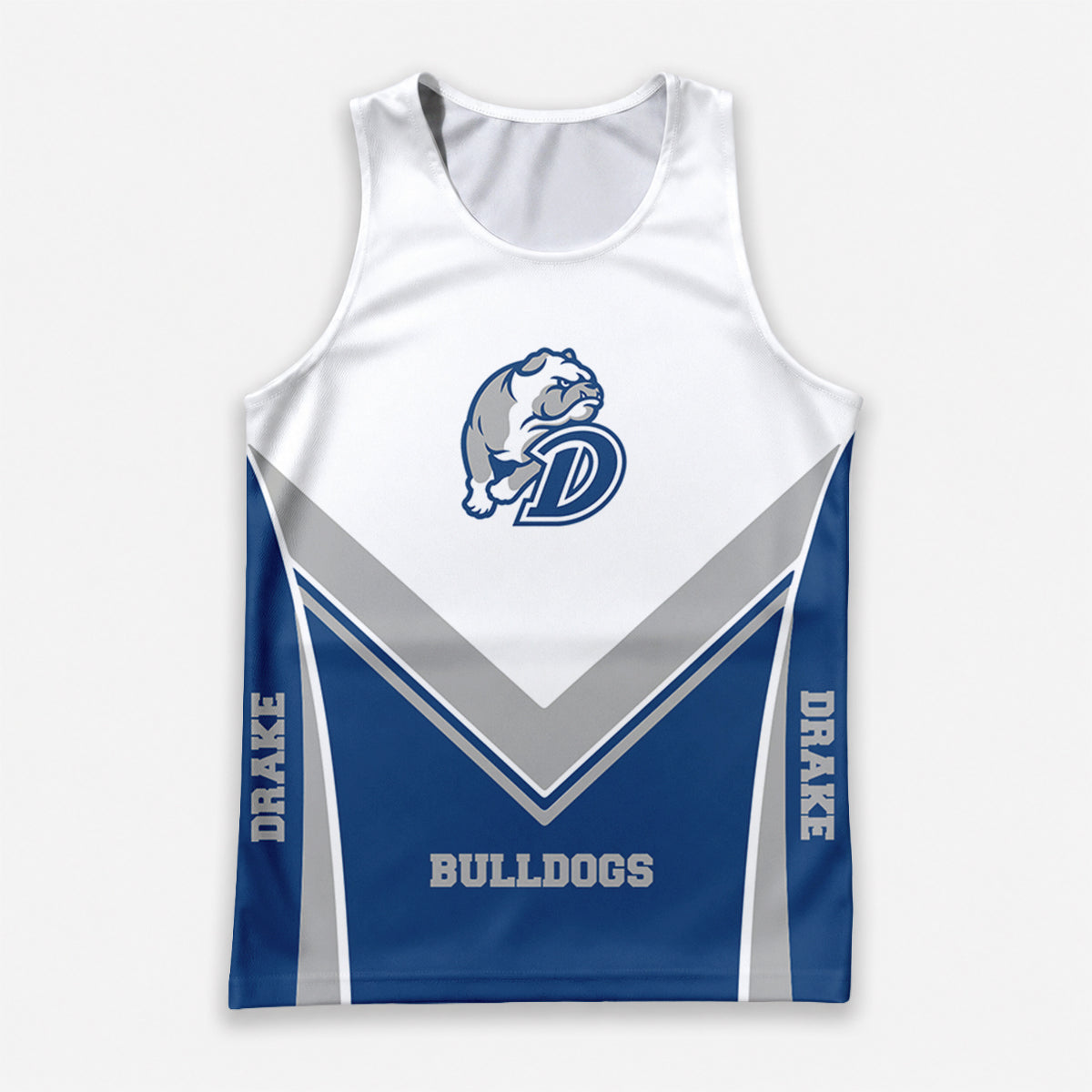 Drake  Bulldogs Tech Running Tank Top