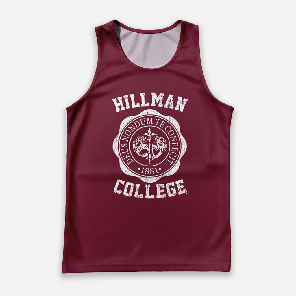 HBCU Running Tank Top Hillman College Running Singlet for Men and Women