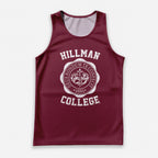 HBCU Running Tank Top Hillman College Running Singlet for Men and Women