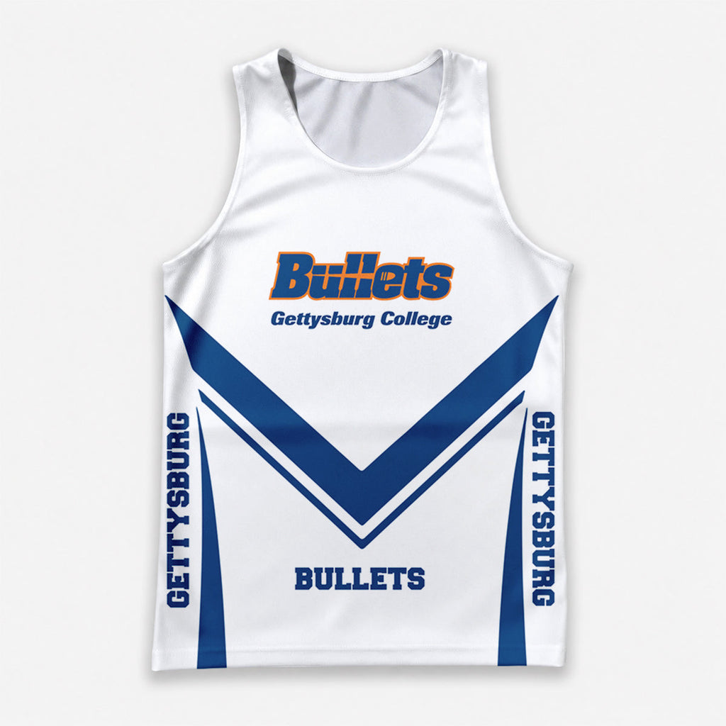 Gettysburg  Bullets Tech Running Tank Top