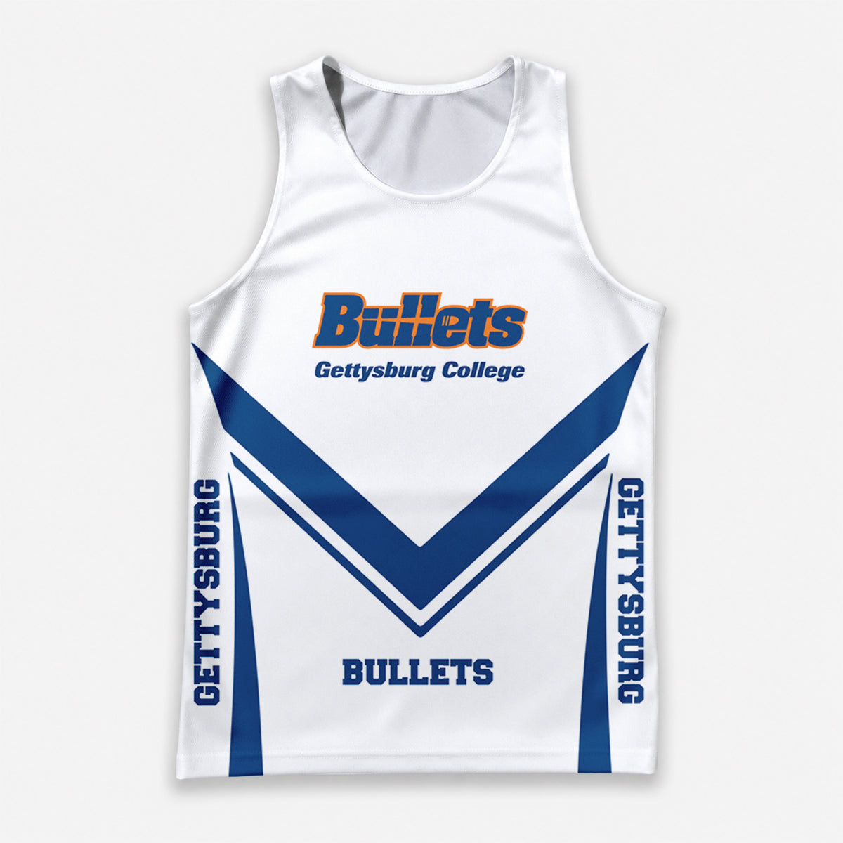 Gettysburg  Bullets Tech Running Tank Top