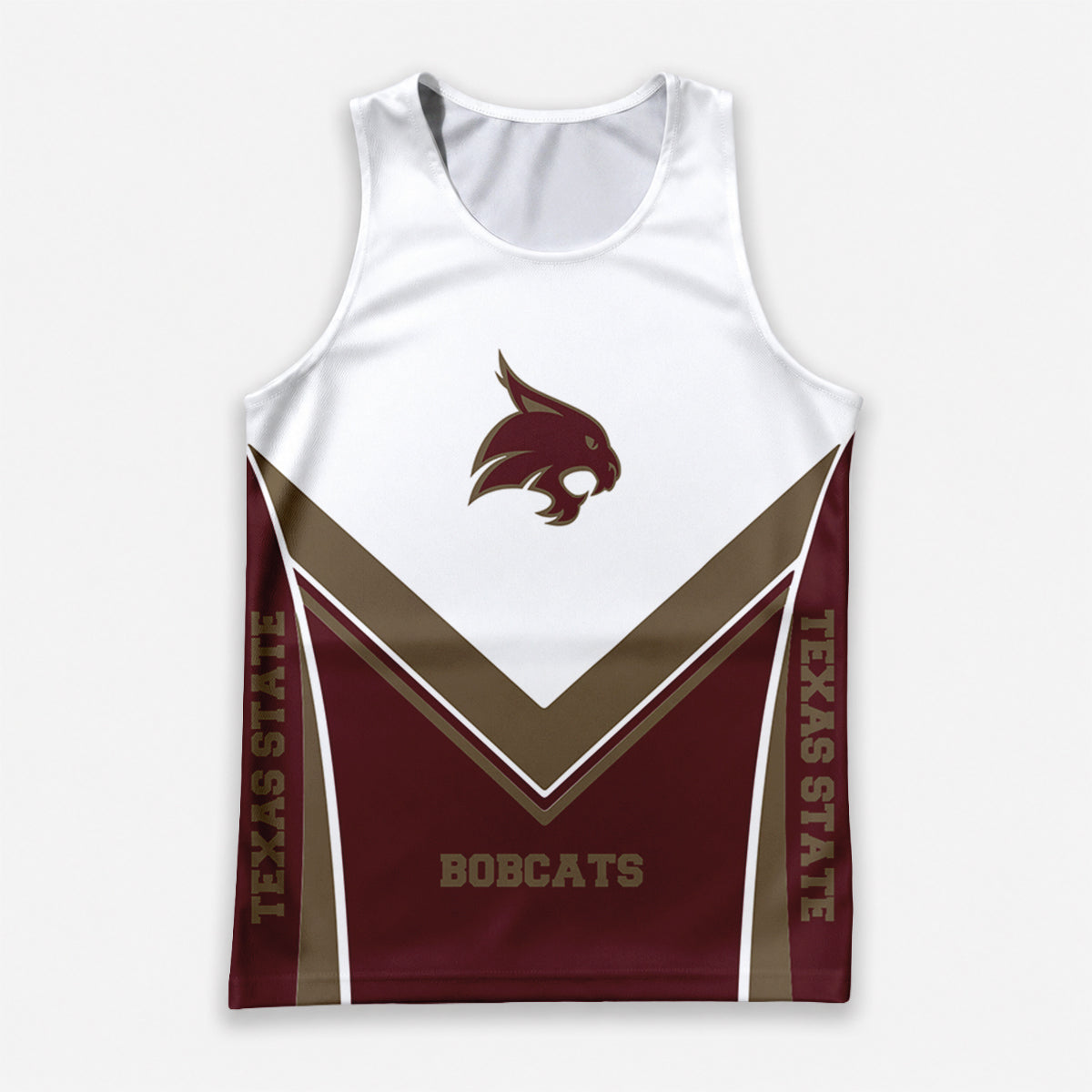 Texas State  Bobcats Tech Running Tank Top