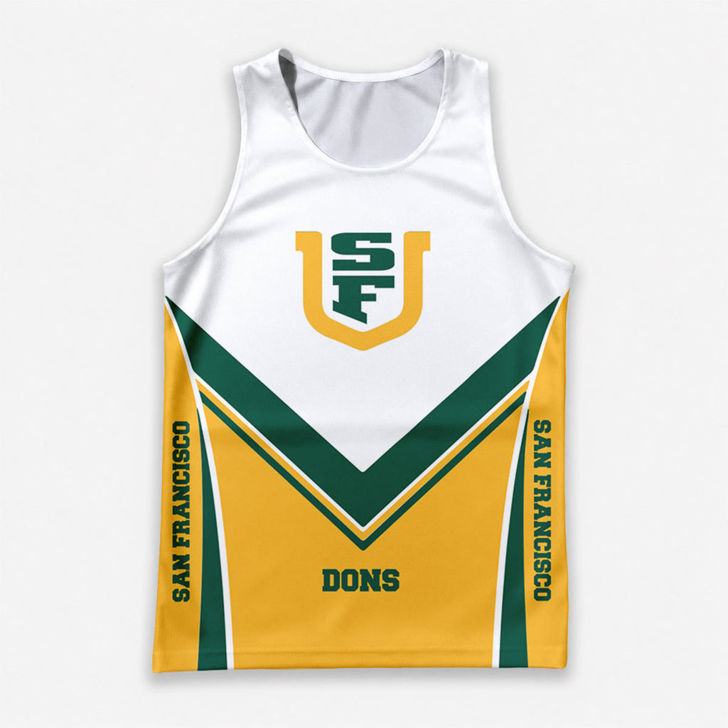 San Francisco  Dons Tech Running Tank Top