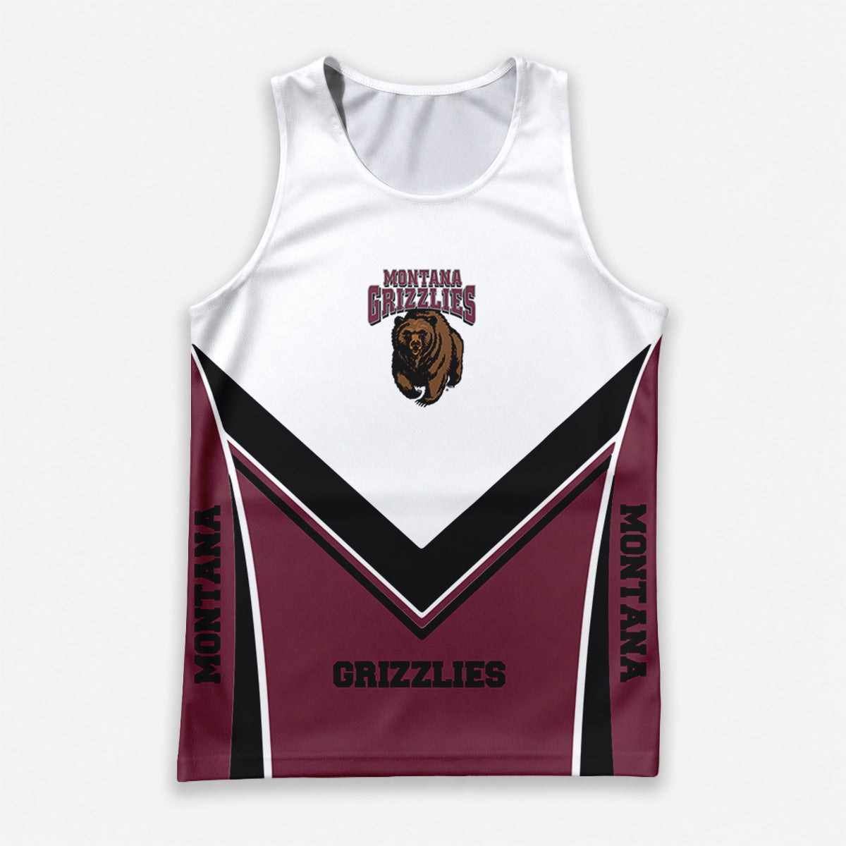 Montana  Grizzlies Tech Running Tank Top
