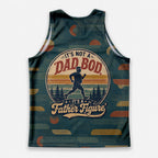 Funny Dad Running Tank Top It's Not A Dad Bod Tech Singlet V2