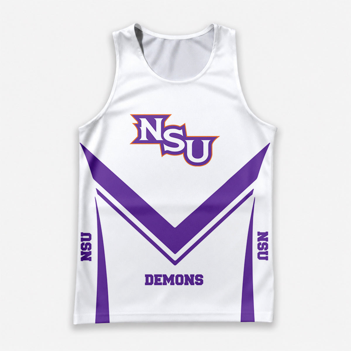 NSU  Demons Tech Running Tank Top