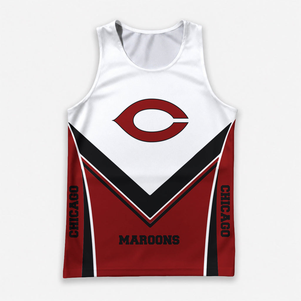 Chicago  Maroons Tech Running Tank Top
