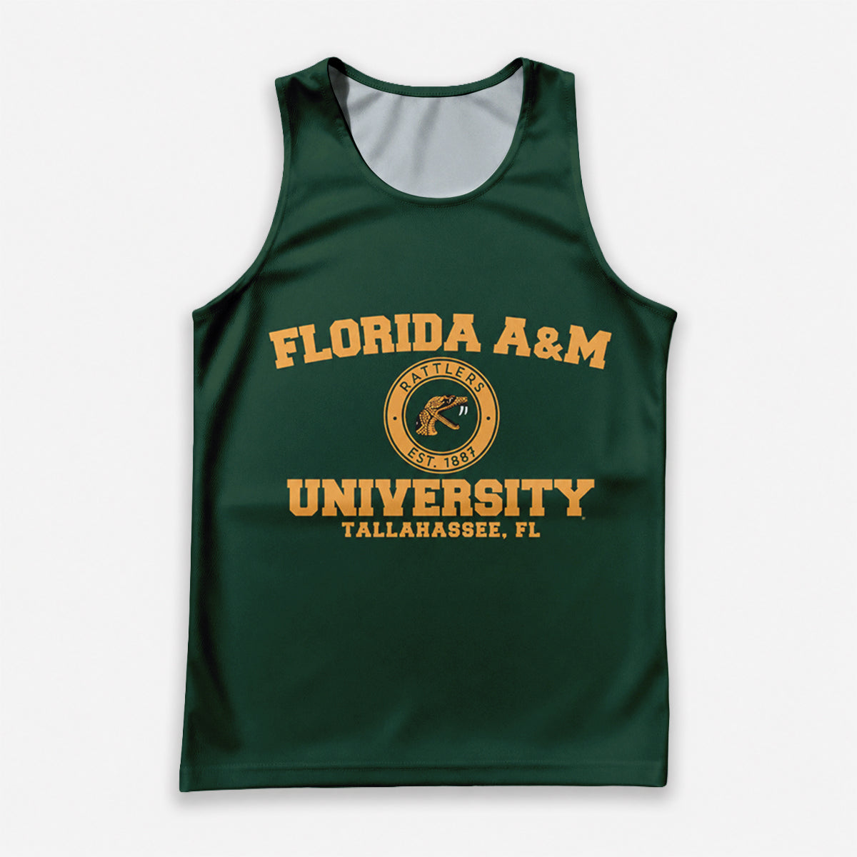 HBCU Running Tank Top Florida A&M University 1887 Running Singlet for Men and Women