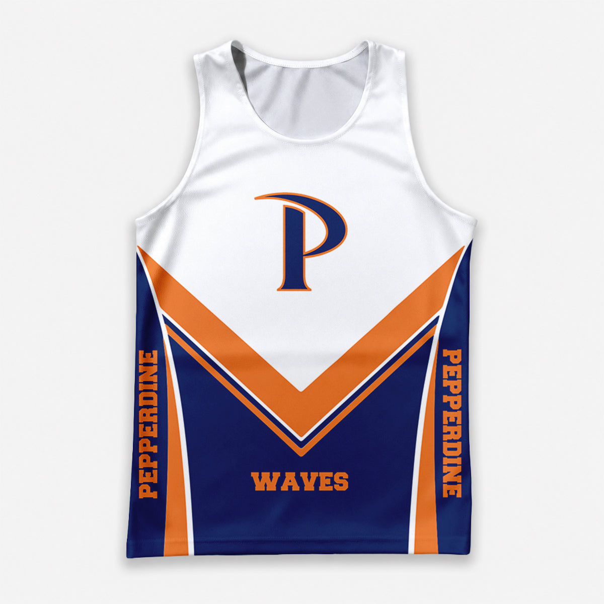 Pepperdine  Waves Tech Running Tank Top