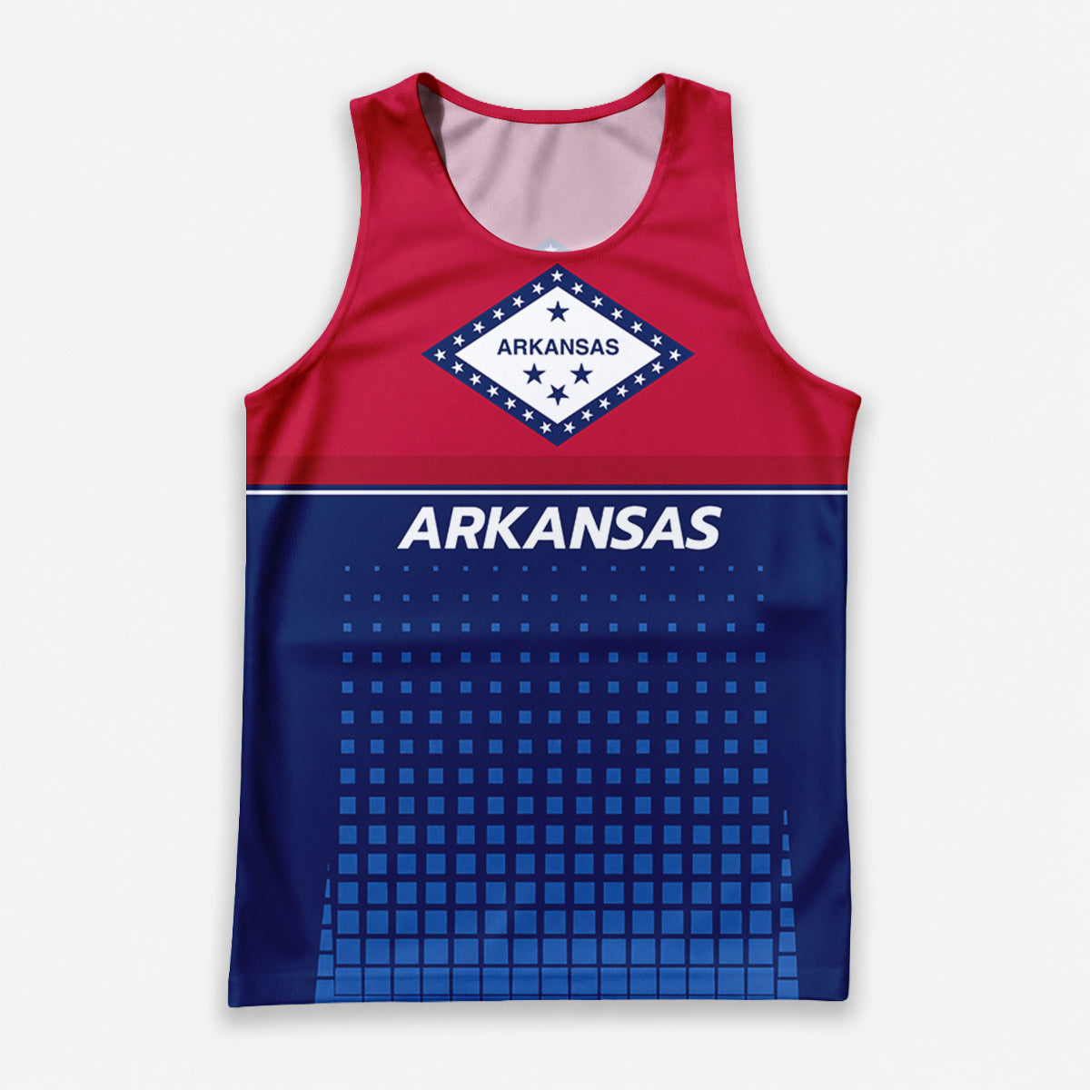 Patriotic Tech Running Tank Top - Arkansas State Pride Running Singlet