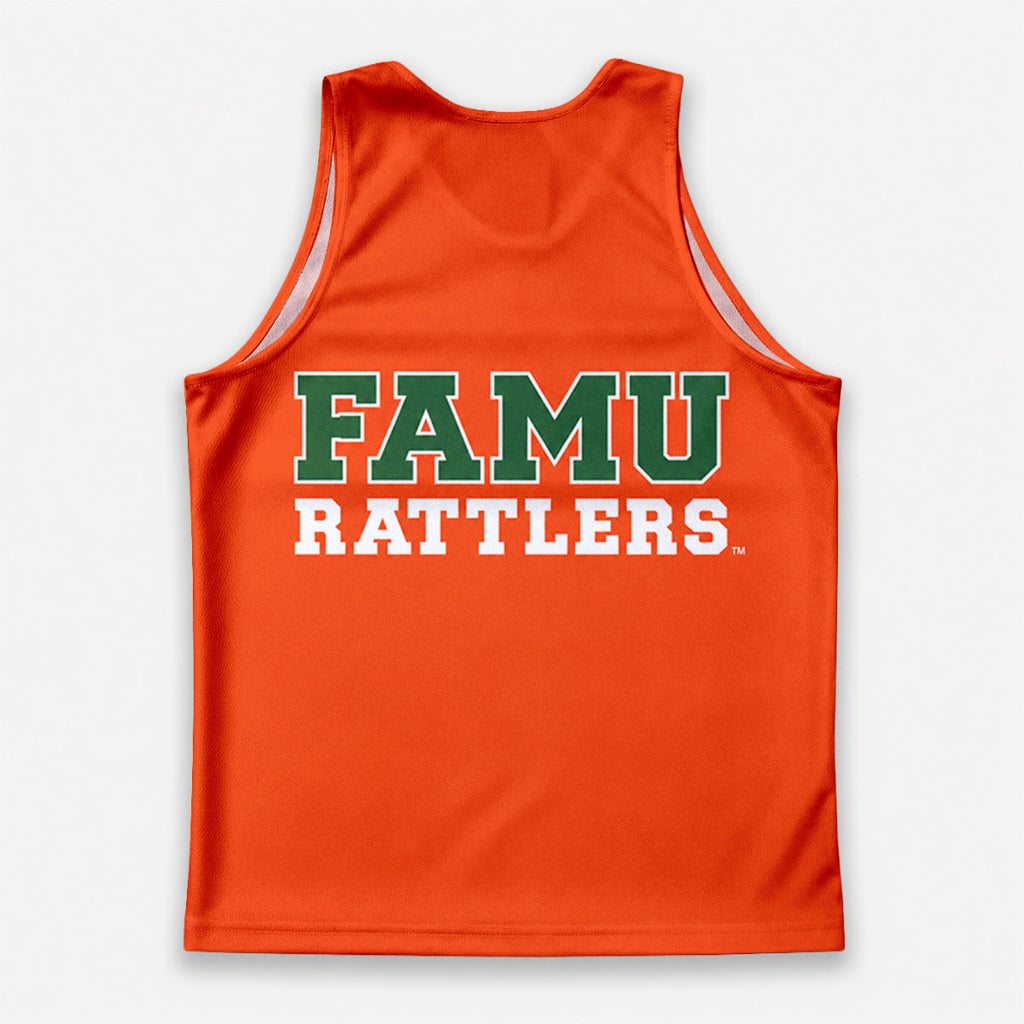 HBCU Running Tank Top FAMU Rattlers College Running Singlet for Men and Women
