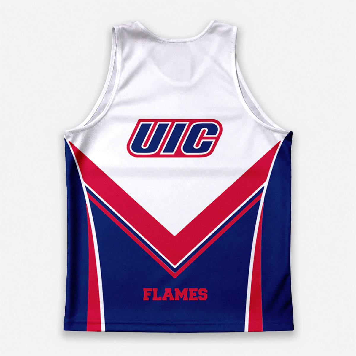 UIC  Flames Tech Running Tank Top
