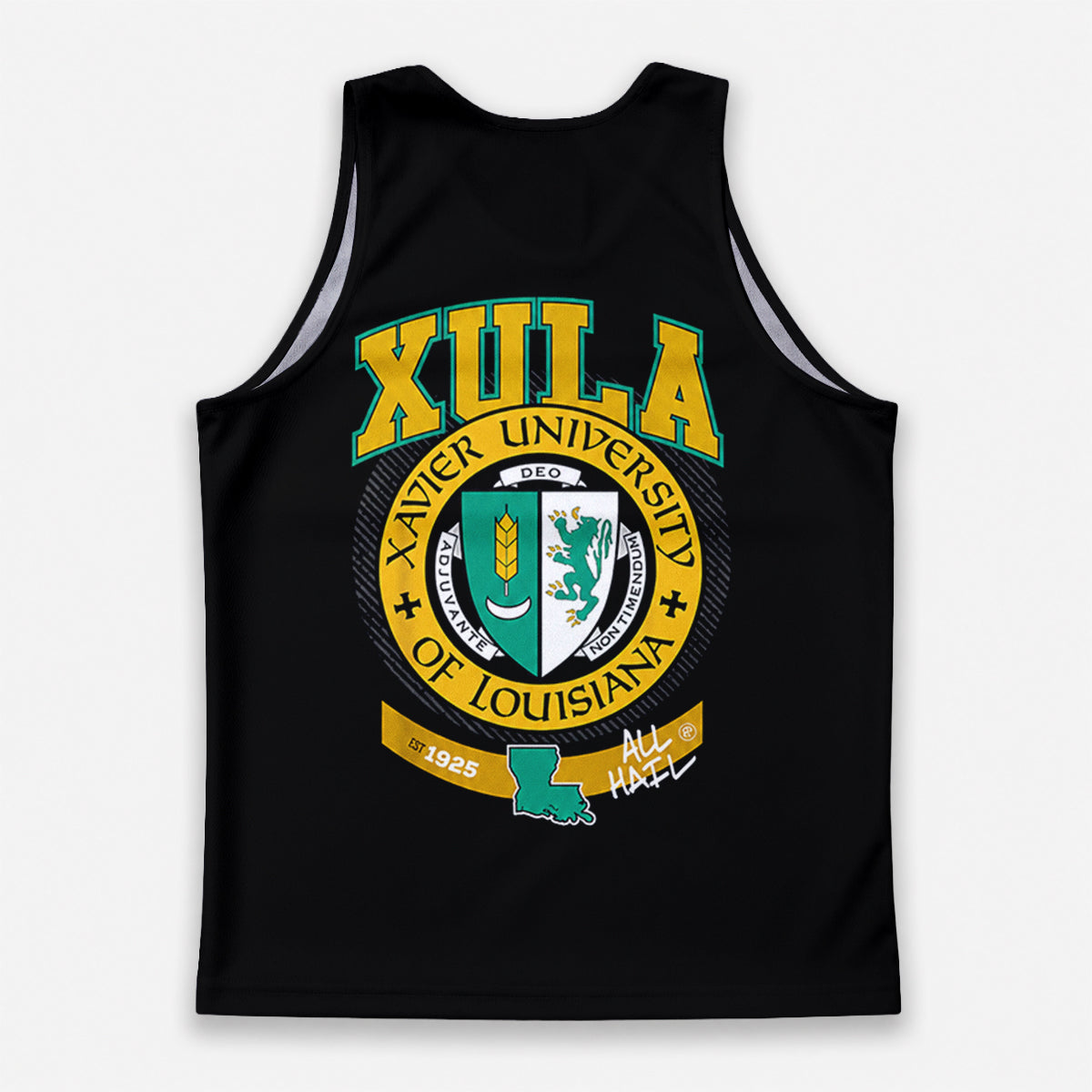 HBCU Running Tank Top Xavier University of Louisiana XULA Running Singlet for Men and Women
