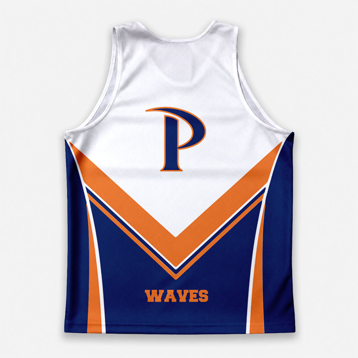 Pepperdine  Waves Tech Running Tank Top