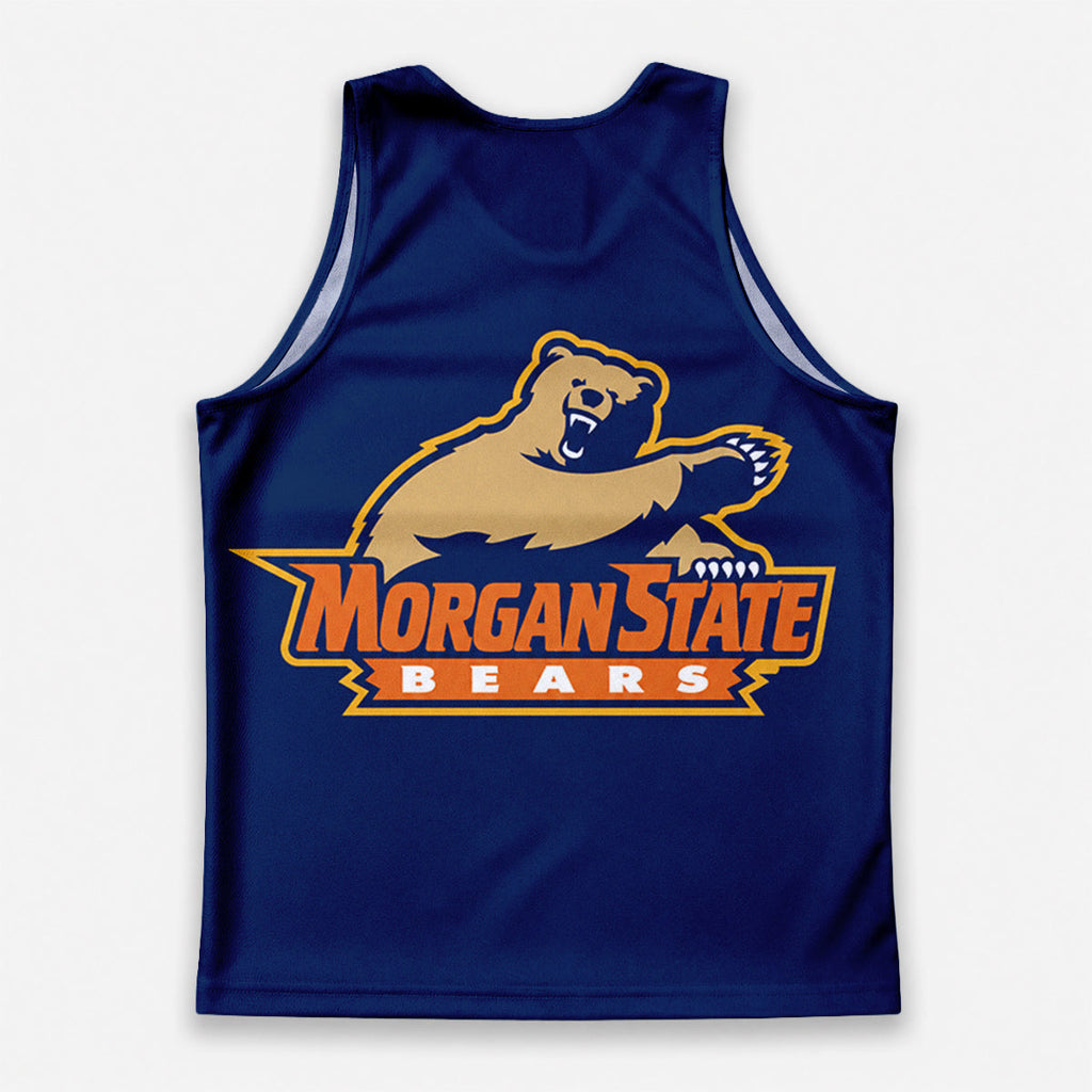 HBCU Running Tank Top Morgan State Bears Running Singlet for Men and Women