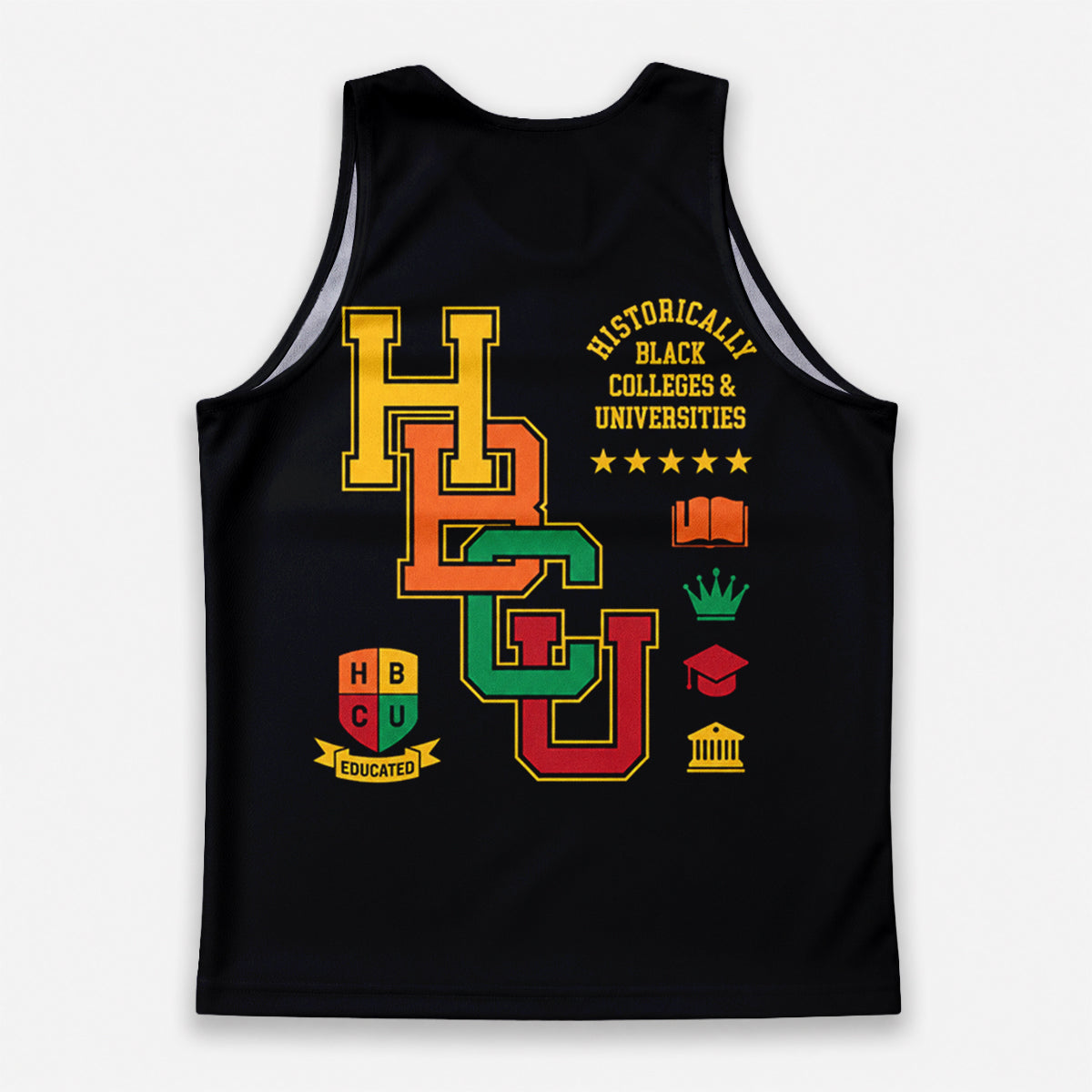 HBCU Running Tank Top Historically Black Colleges and Universities Running Singlet for Men and Women