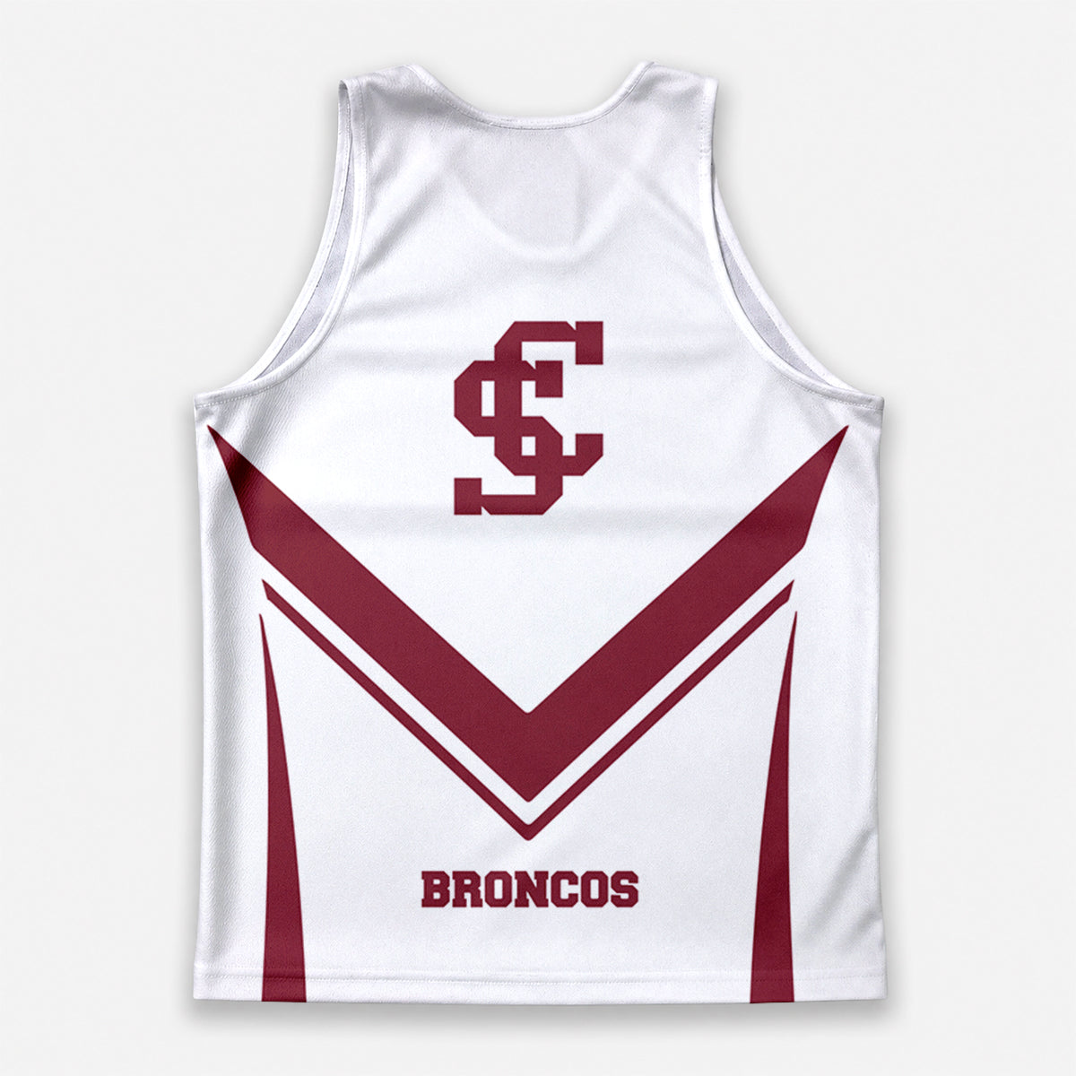 Santa Clara  Broncos Tech Running Tank Top