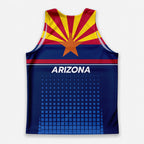 Patriotic Tech Running Tank Top - Arizona State Pride Running Singlet
