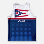 Patriotic Tech Running Tank Top - Ohio State Pride Running Singlet