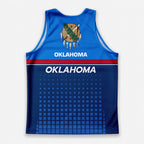 Patriotic Tech Running Tank Top - Oklahoma State Pride Running Singlet