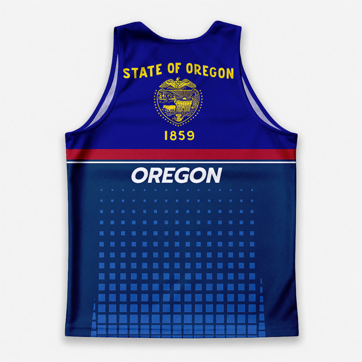 Patriotic Tech Running Tank Top - Oregon State Pride Running Singlet