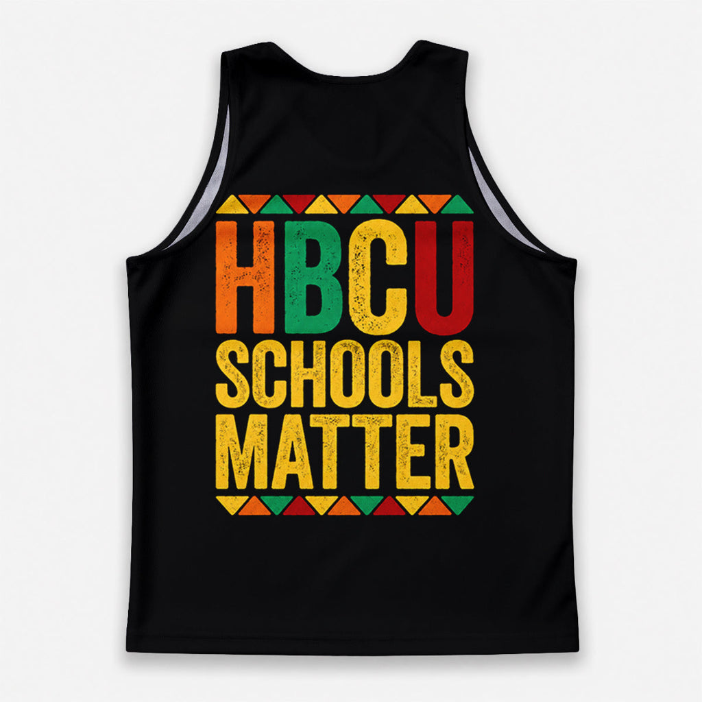 HBCU Running Tank Top HBCU Schools Matter Running Singlet for Men and Women