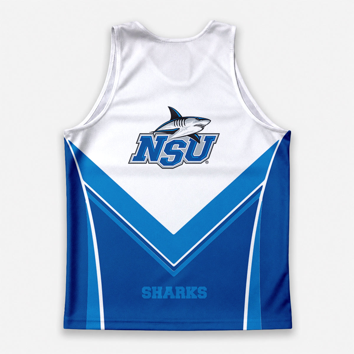 NSU  Sharks Tech Running Tank Top