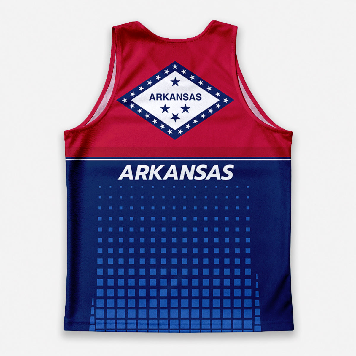 Patriotic Tech Running Tank Top - Arkansas State Pride Running Singlet