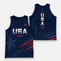 Patriotic Running Tank Top - Run United USA Tech Singlet
