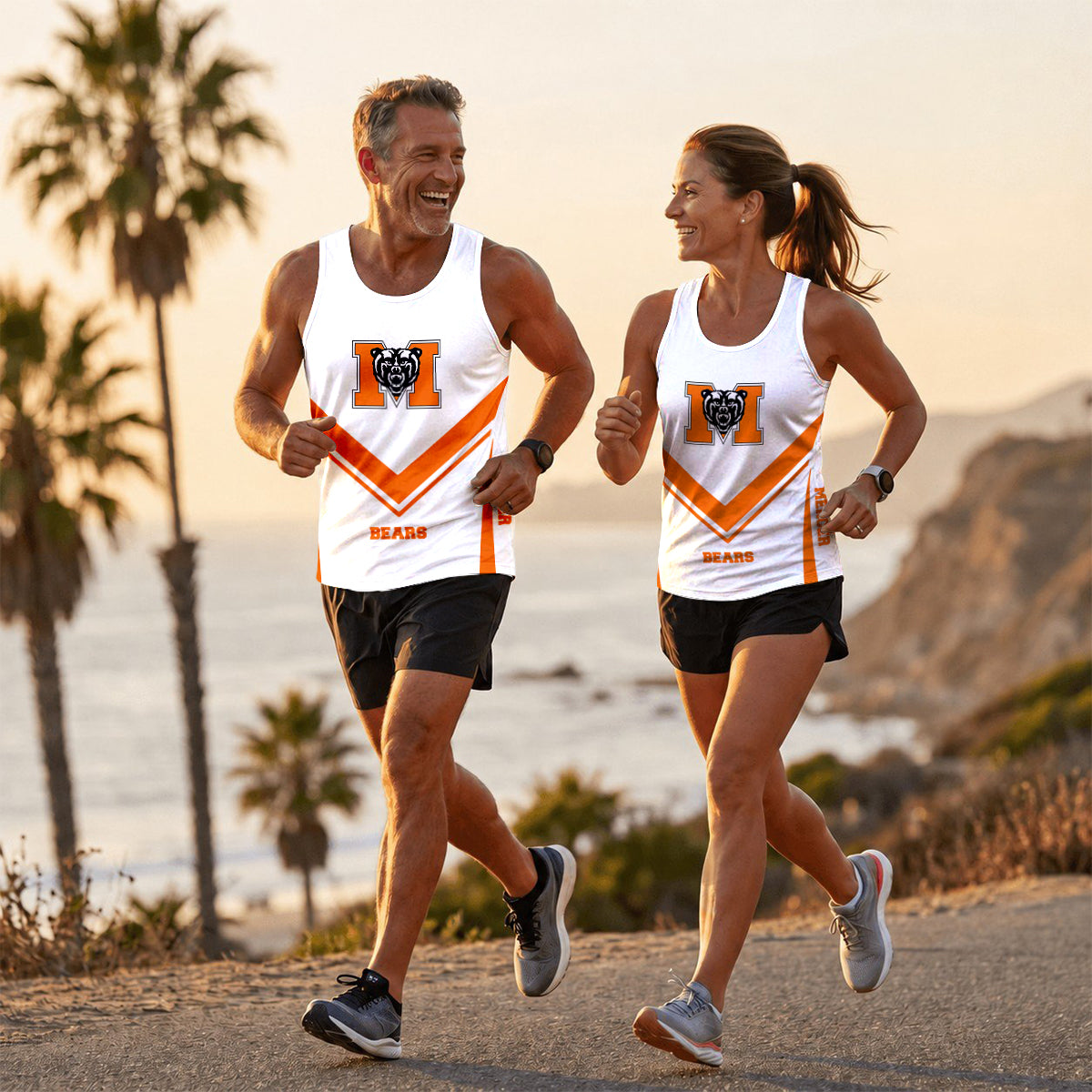 Mercer  Bears Tech Running Tank Top