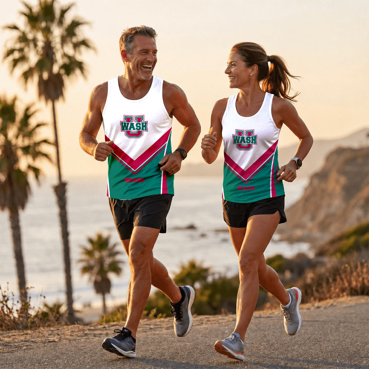 U Wash  Bears Tech Running Tank Top