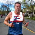 Patriotic Tech Running Tank Top - Ohio State Pride Running Singlet