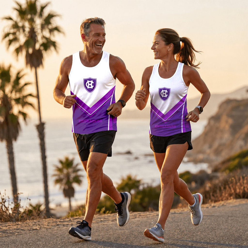 Holy Cross  Crusaders Tech Running Tank Top