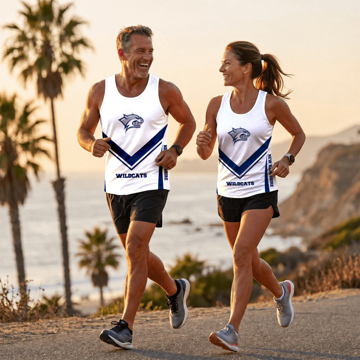 New Hampshire  Wildcats Tech Running Tank Top