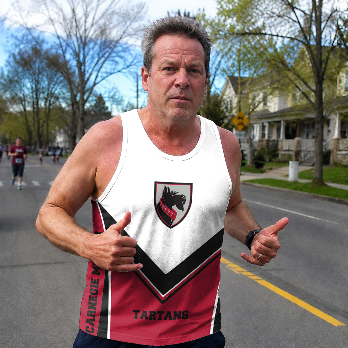 Carnegie Mellon  Tartans Tech Running Tank Top