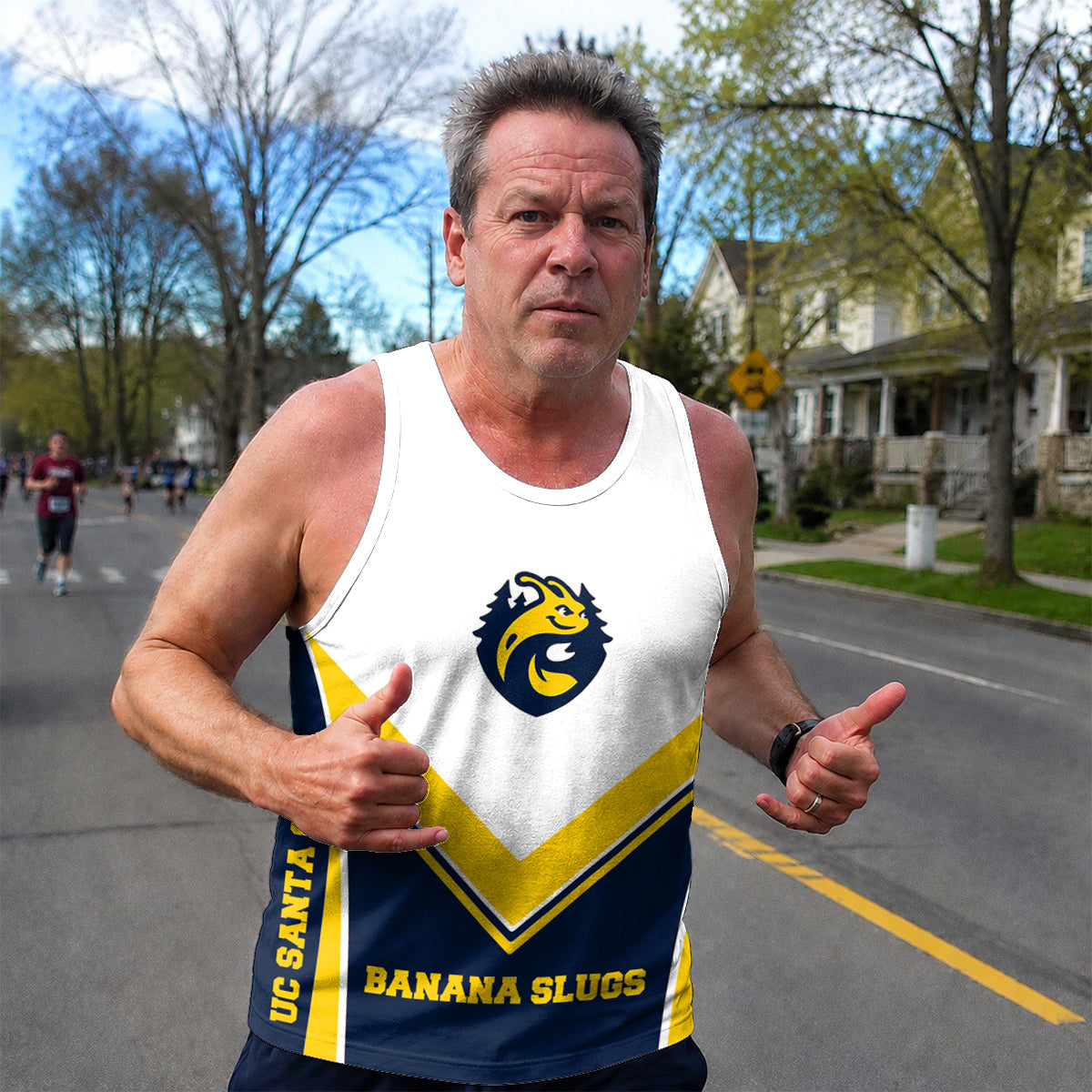 UC Santa Cruz  Banana Slugs Tech Running Tank Top