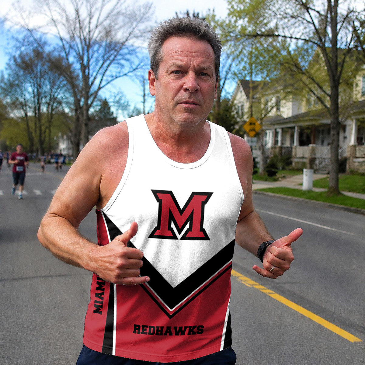 Miami  RedHawks Tech Running Tank Top