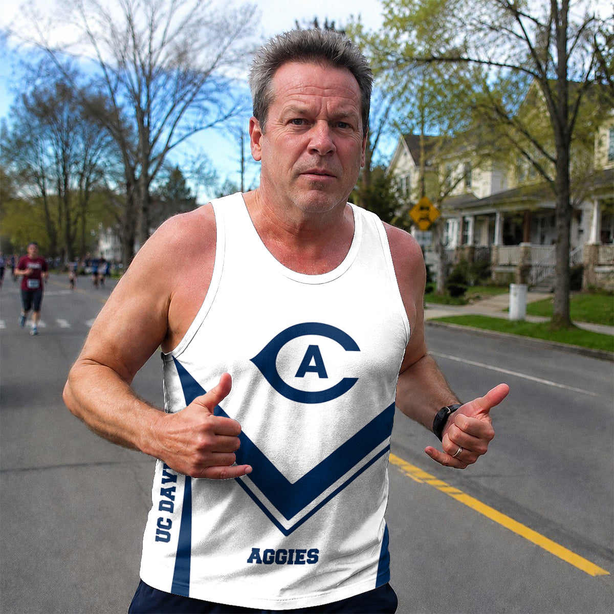 UC Davis  Aggies Tech Running Tank Top