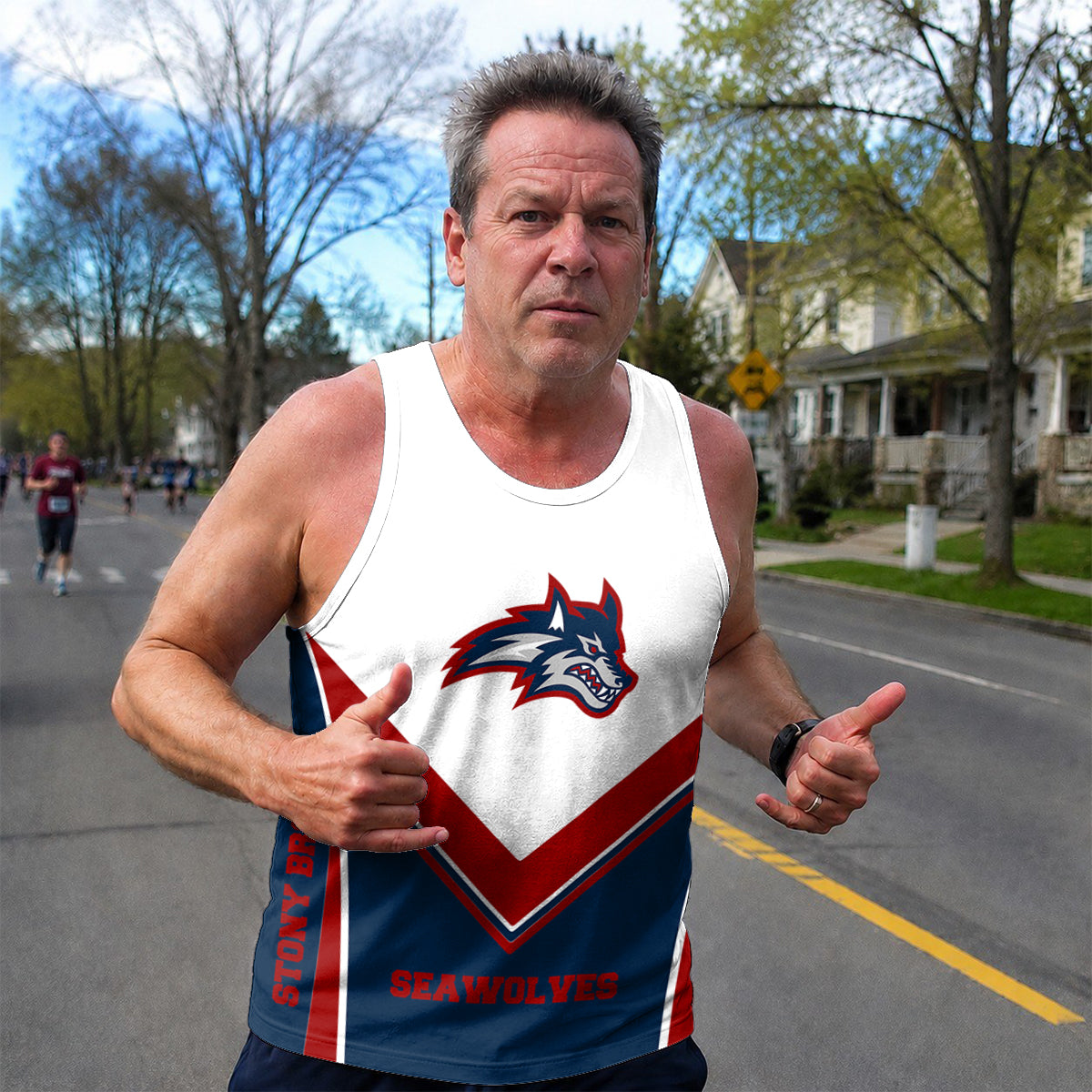 Stony Brook  Seawolves Tech Running Tank Top