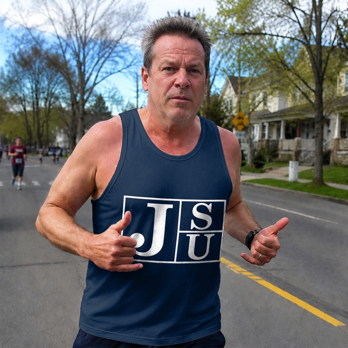 HBCU Running Tank Top Jackson State University JSU Running Singlet for Men and Women