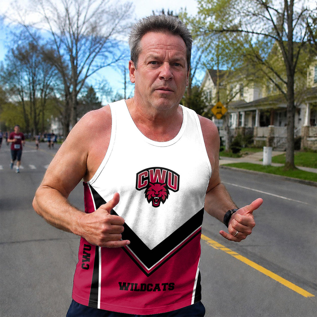 CWU  Wildcats Tech Running Tank Top