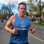 Patriotic Tech Running Tank Top - Oklahoma State Pride Running Singlet