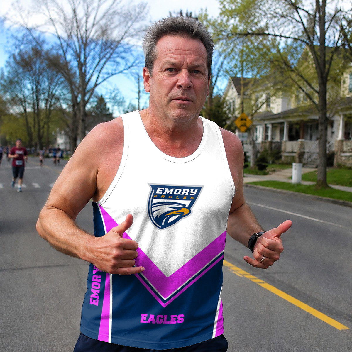 Emory  Eagles Tech Running Tank Top