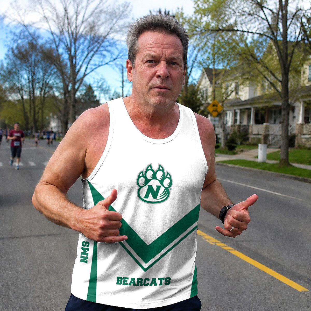 NMS  Bearcats Tech Running Tank Top